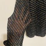 Ganni  Mullin Georgette Floral Blouse size Small Photo 3