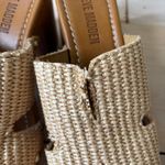 Steve Madden  NIB Sunkissed Raffia Platform Block Heel Sandals Size 8 Photo 5