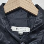 Equipment  x Tabitha Simmons Women Black Stars Long Sleeve Button-Down Shirt L Photo 3