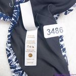 NEW Seea‎ Free People Seea Georgia Surf Top in navy mini chevron, M Blue Size M Photo 6