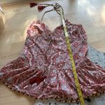 Tularosa REVOLVE Lora Micro Mini Paisley Print Halter Dress Size XS Festival Photo 10