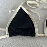 l*space L* Triangle Bikini SET, Black/Cream, Small, $191 Photo 8