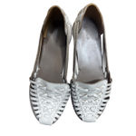 Nisolo Hurache Sandal Size 9 in Bone Cream Leather Flat Photo 5