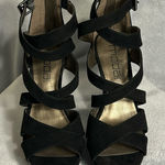Moda  Elegant Black Strappy Heels Photo 0