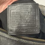 Coach C Logo Black Fabric Shoulder Handbag Big Buckle Purse J064910403 *fading Photo 11