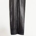 Spanx Mama Faux Leather Pregnancy Over The Belly Maternity Leggings in Black XS Photo 5