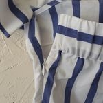 EXPRESS NWOT Off Shoulder Striped Peplum Top Photo 8