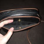 Capezio  Black And Brown Vintage Crossbody purse Photo 7
