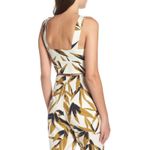 J.O.A. Tropical Palm Print Cotton Crop Top & High-Waisted Ankle Pant Set Size XS Photo 1