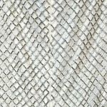 Mac Duggal  Beaded Butterfly Sleeve Column Gown - Nude Silver - size 8 Photo 7