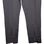 Susan Graver Occasions Regular Ponte Slim Leg Pants Lace Insert Black M A5542735 Photo 2