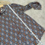 Bohme  Women’s Button Down Shirt Blouse Longsleeve Graphic Print Boho Camel M Photo 12