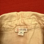 Guess  Cream Sleeveless Button-Down Dress Photo 2