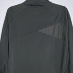 Reebok Black Zip Up Athletic Sporty Stretch Knit Jacket Zip Side Pockets XL Photo 7