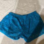 OP  Vibrant Blue Lace Blouse Photo 2