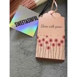 Almost Famous Blush Colorblock Twist Front Knit Sweater 1X cropped monochrome Photo 2