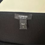 EXPRESS Body contour Black Long Sleeve Top Photo 2