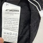 SheIn Crop Top Womens L Black Eyelet Bell Sleeves Y2K Whimsigoth Witchy Festival Photo 9