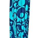 Boden Bold Blue Floral Print Maxi Skirt Photo 0