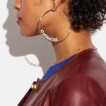 Coach large hoop earrings Photo 0