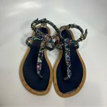 Isola  Mackenzie t-strap sandals casual summer multicolor women’s size 7 Photo 2