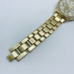 Jessica Carlyle  women’s watch 36mm gold tone pearl dial rhinestones running Photo 3