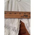 VICI  Bohemian Baby Doll Tunic HighLow Bell sleeve open weave lace S Photo 7