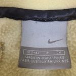 Vintage  Sweatshirt Womens‎ Small Yellow Nike  Spellout Fleece Sweatshirt Photo 5