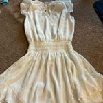 Ramy Brook NWT  Simona dress white dress with silver sparkle M Photo 9