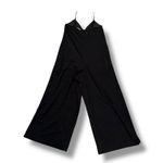 Hutch Black Wide Leg Jumpsuit Spaghetti Straps V Neck Elegant Size Medium Photo 5