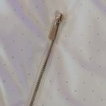 Monterey Club womens small golf tennis white with silver dots full zip vest Photo 2