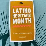 Target Women’s Latino Heritage ¡Hola! Graphic Long Sleeve Sweatshirt Blue XS NWT Photo 4