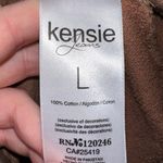 Kensie Jeans Leopard Print Shacket Oversized Shirt Jacket Photo 5