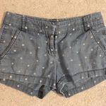 J.Crew dotted chambray city fit shorts Photo 2