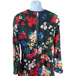 Free Press Womens Floral Allover Print Bell Sleeve Chic Open Back Romper - Sz S Photo 5