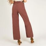 NWT Joyfolie Mia Joy Addy High Rise Wide Leg Jeans in Raisin Women’s Size 29 | 8 Brown Photo 7