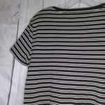 Tommy Hilfiger  black and white striped short sleeve dress Photo 11