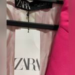 ZARA Bloggers Favorite Fuchsia Hot Pink Blazer Size Small Photo 6