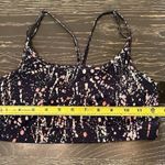 Ideology Women's Splatter Sports Bra Indigo Sea Small Yoga Pilates Activewear Photo 3