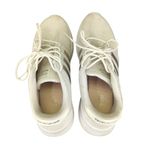 Adidas QT Racer Cloudfoam EE8088 Off-white with Silver Stripes Women's Size 8 Photo 5