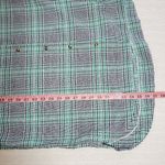 Missguided  Women's Oversized Plaid Top Button Down‎ Shirt. Size: 10 Photo 4