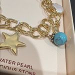 Camila Coelho  | Celestial Motif Freshwater Pearl Charm Bracelet Photo 9