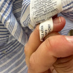 J.Crew  Relaxed boy shirt in mixed stripe Beauchamps linen size 16. Photo 7