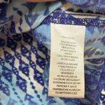 BeachLunchLounge Tasseled Blue Sleeveless Shift Dress Large Photo 8