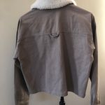 Splendid  Women’s Sherpa Gray Tawny Collar Utility Jacket Size XS NWT Photo 7