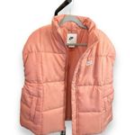 Nike Sportswear Classic Women Sz XL Puffer Pink Vest Therma-FIT Oversized Photo 2
