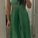 Abercrombie & Fitch Abercrombie Green Long Dress Photo 1