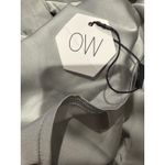 NWT OW Collection Saga Satin‎ Maxi Dress Grey Sz Medium $250 Gray Photo 5