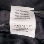 Goldie faux fur embroidered bomber jacket black/gold size XS womens Photo 12