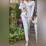 Gymboree Mommy And Me Bunny Cotton Pajamas Ivory Medium NWT IN PACKAGE Photo 1